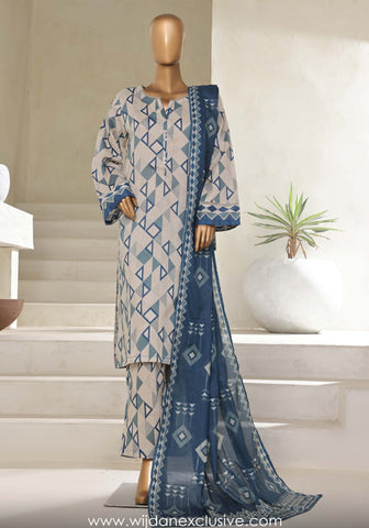 Sadabahar Printed Lawn Collection'25 Vol-05 D-05