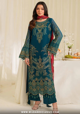 Noore Unstitched Luxury Chiffon Collection - 2025 by Imrozia Serene M-93 LYRA
