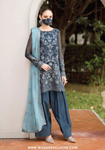 Naayab Kuch Khas Unstitched Collection - 2025 by Flossie Vol-01 K-108