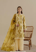 Cut & Style by Mahay | Unstitched Fancy Lawn Vol-02 Collection - 2026 (D-05)