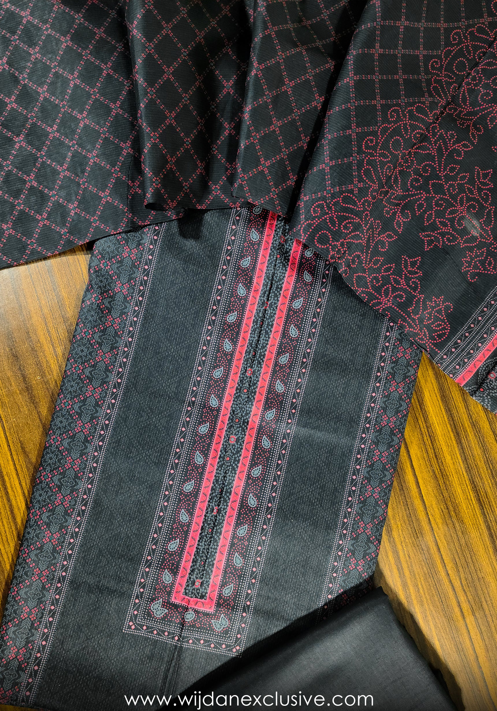 Classic Un-Stitched Printed Lawn Collection by Wijdan D-05