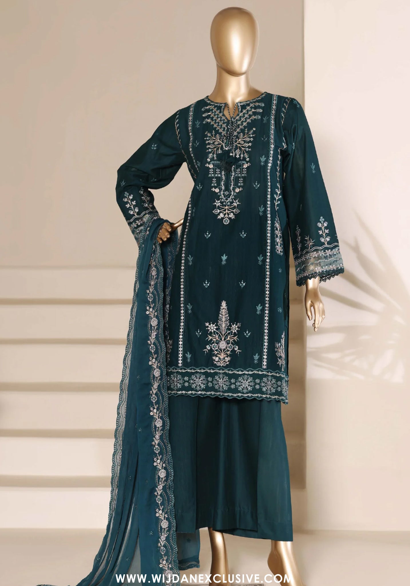Sadabahar Stitched Luxury Embroidered Festive Vol-05 Collection - 2026 (D-06)