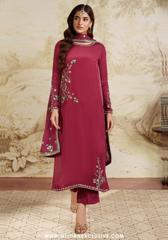 Zarif Saheera Unstitched Hand Embellished Edit - 2025 ZRF-02 Shamma