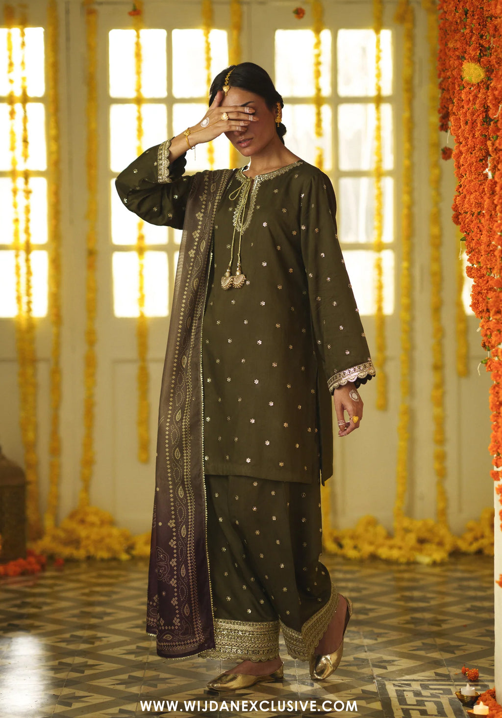 Mubarak by Casual Lite | Stitched Embroidered Viscose Silk Collection - 2026 (MEHREEN)