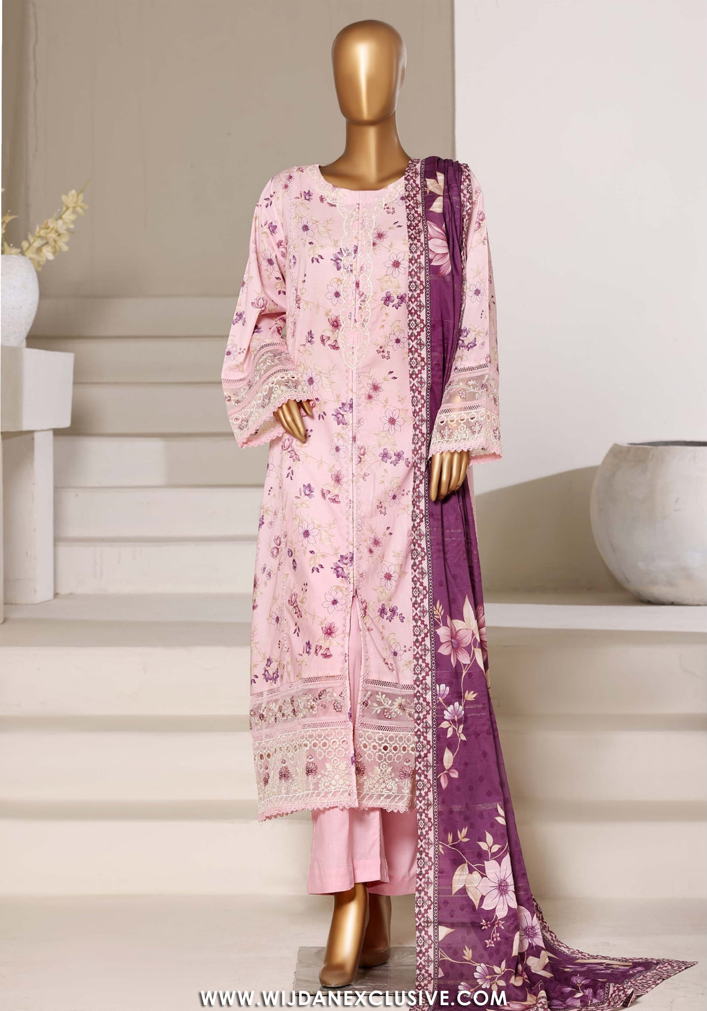 Sadabahar Stitched Festive Embroidered Lawn Vol-I Collection - 2026 SB26FE-05