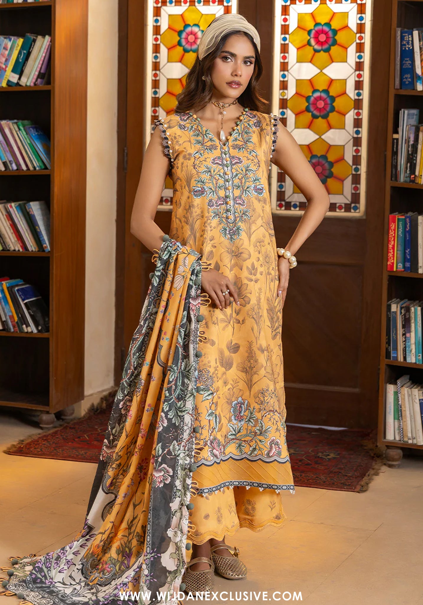 Lumea by Jade | Unstitched Printed Lawn Collection - 2026 (D-05)