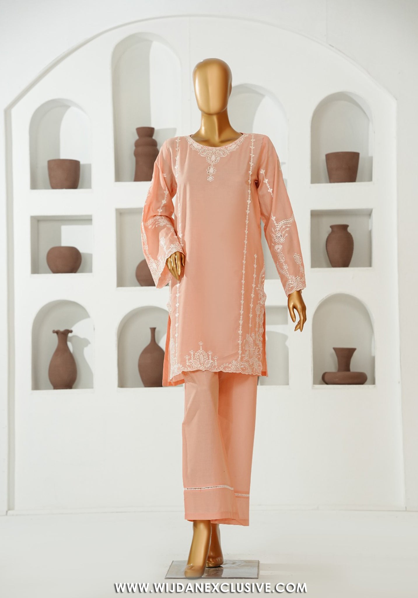 Aaramé Stitched 2PC Co-ords Cotton Embroidered Collection - 2026 (D-05)