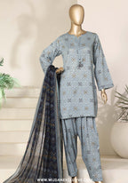 Sadabahar Stitched Printed With Shalwar Collection - 2026 (D-05)