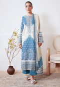 Aabyaan Unstitched Printed Luxe Lawn Collection - 2026 (ESHAAL-AP-07)