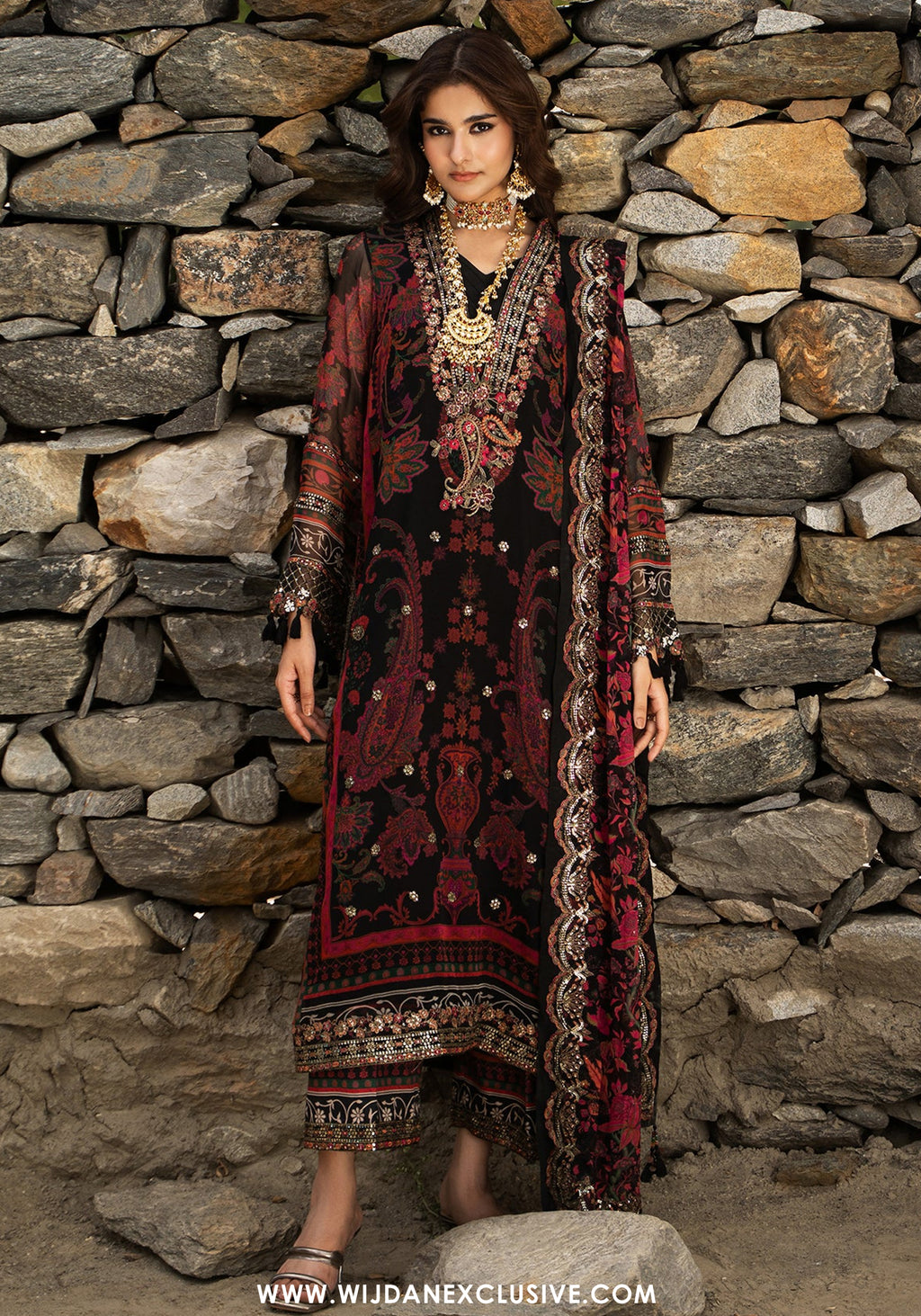 Vasal by Charizma | Unstitched Embroidered Luxury Formal Chiffon Collection'26 (VSLW6-16)
