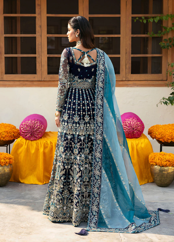 Chaandni Un-Stitched Wedding Formals by Gulaal D-05 Meena