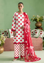 A Dots by Aalaya | Unstitched Printed Lawn Vol-02 Collection - 2026 (D-05)