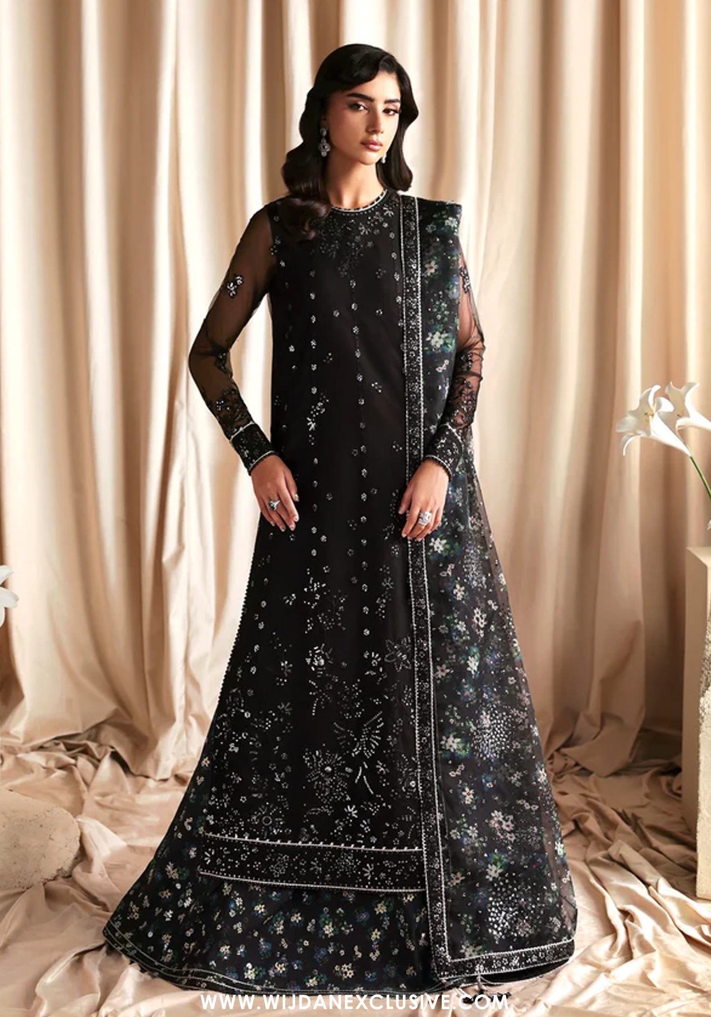 Siraya by Zarif | Unstitched Printed & Embroidered Formal Collection - 2026 (KAVISH)