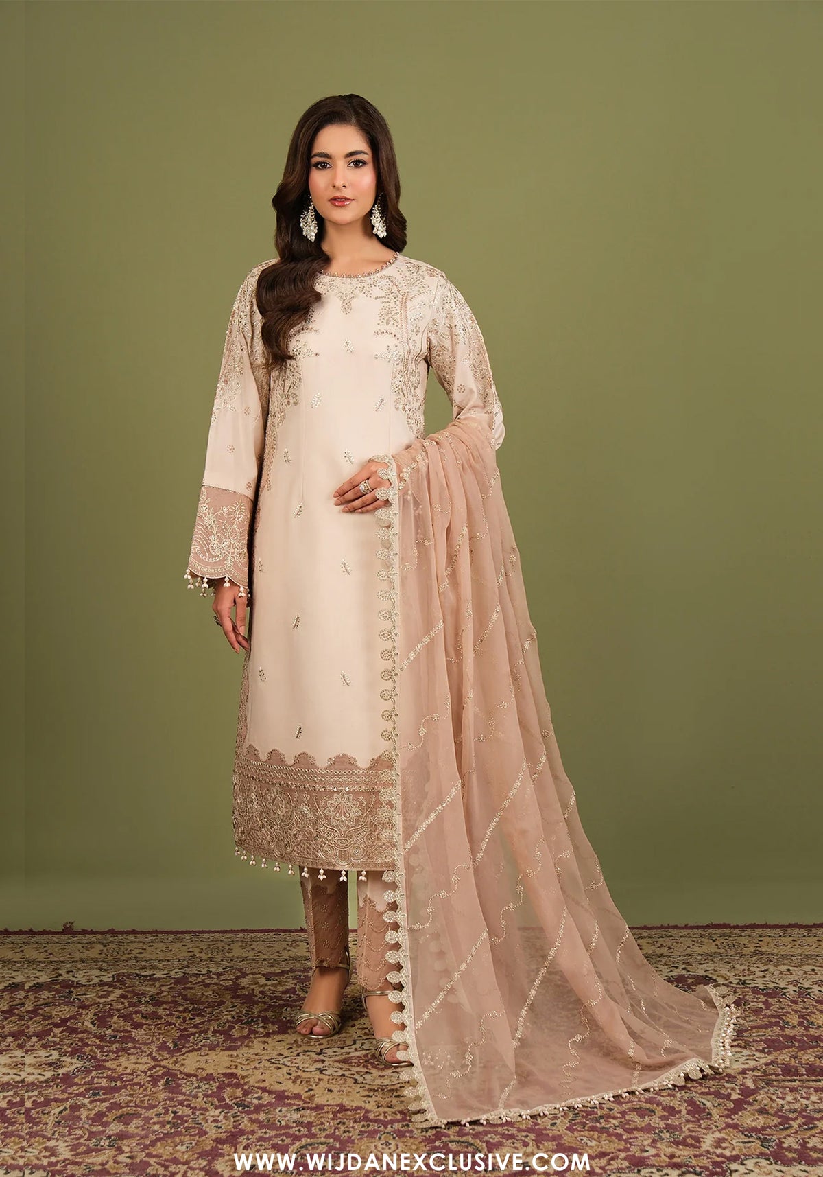 Alizeh Unstitched Luxe Raw Silk Vol-II Collection - 2026 AF-RS-10-Castor