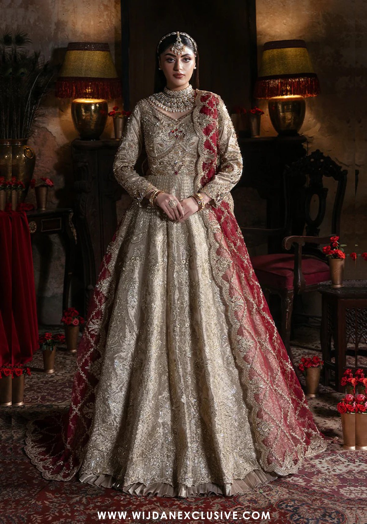 Imrozia Serene Noor e Naaz Unstitched Bridal Collection - 2025 IB-53 Shahkar