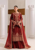Florent Unstitched Embroidered Luxe Silk Formal Collecttion - 2026 (ELISE)