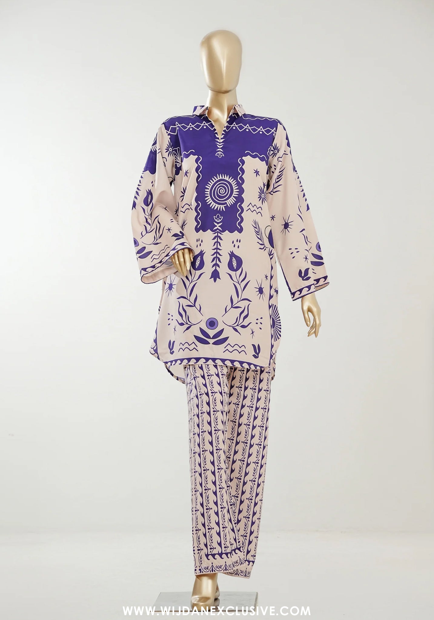 Youth Pulse by Amna Khadija | Stitched 2pc Co-Ords Printed Lawn Collection - 2026 (D-05)