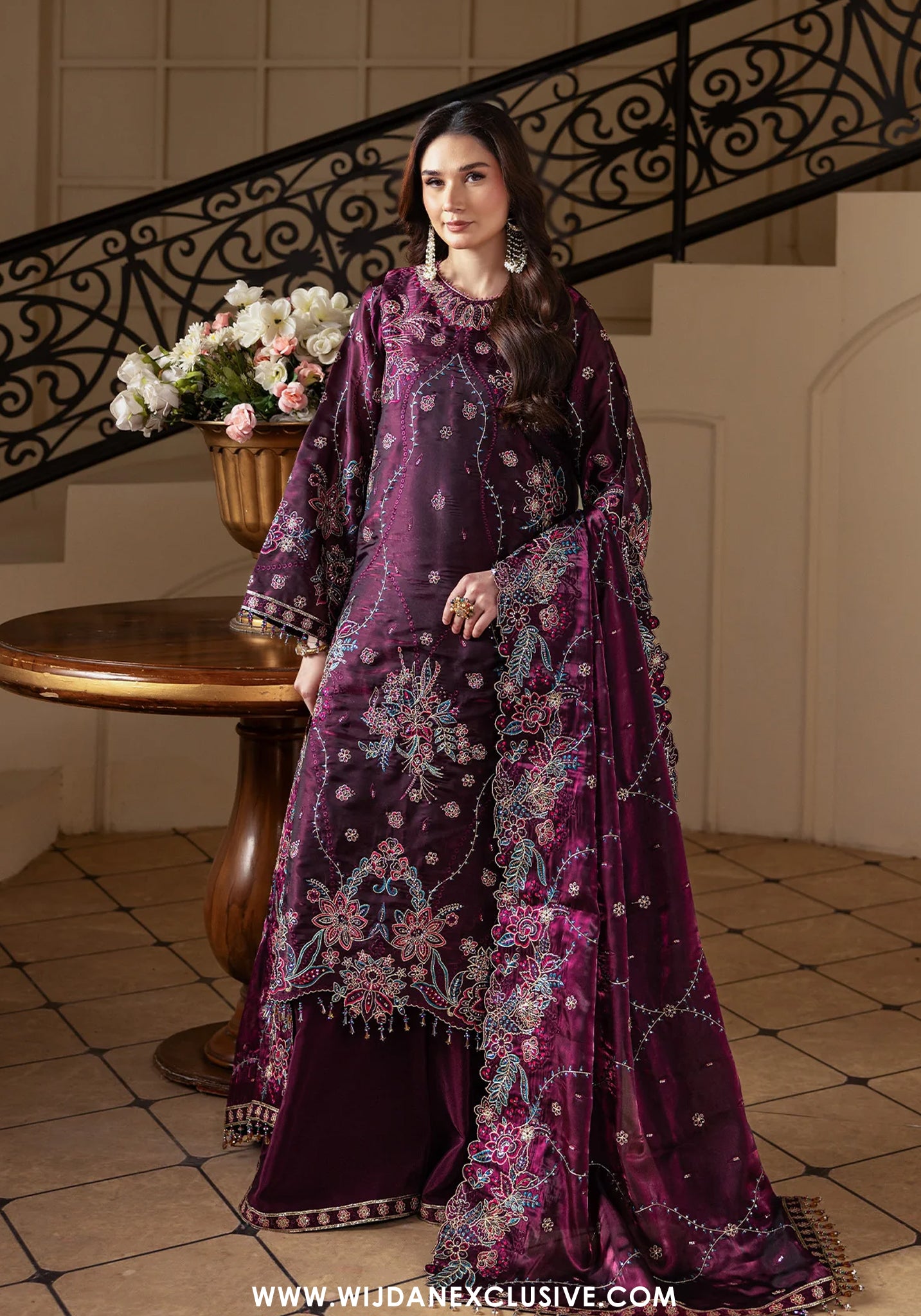 Aaina by Alizeh | Unstitched Silk Embroidered Wedding Collection - 2026 (MELISA)