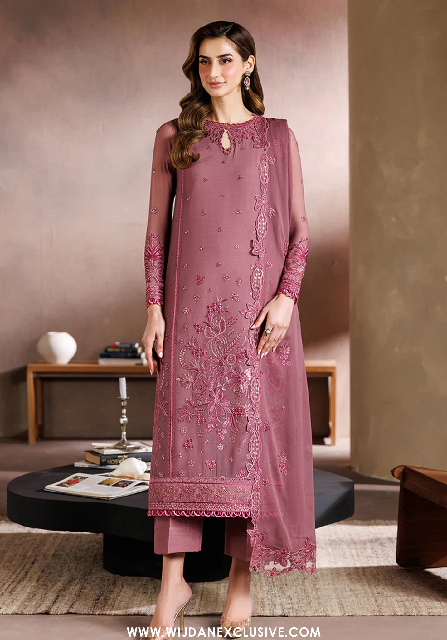 Zayrah by Zarif | Unstitched Formal Collection - 2026 (ZYR-SAAZ-04)