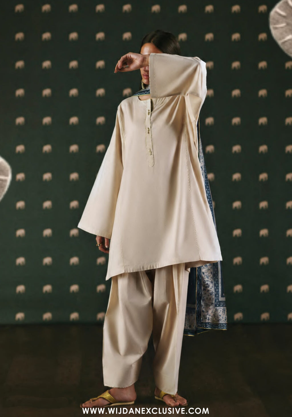 Azzurra by Casual Lite | Stitched Premium Cotton Lawn Summer Collection - 2026 (D-05)