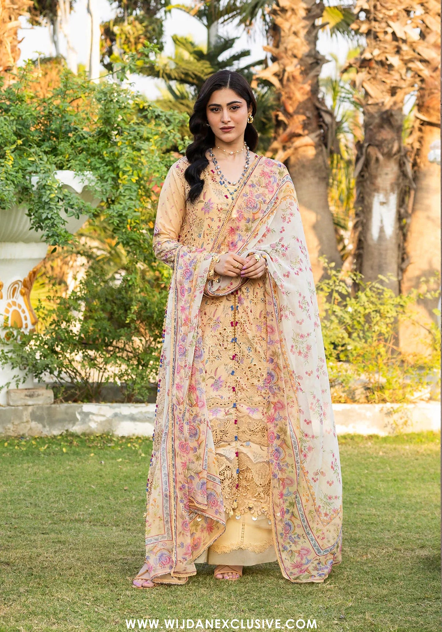 Elaf Chikankari Unstitched Print Collection - 2026 ERC-5B KHUSHEE