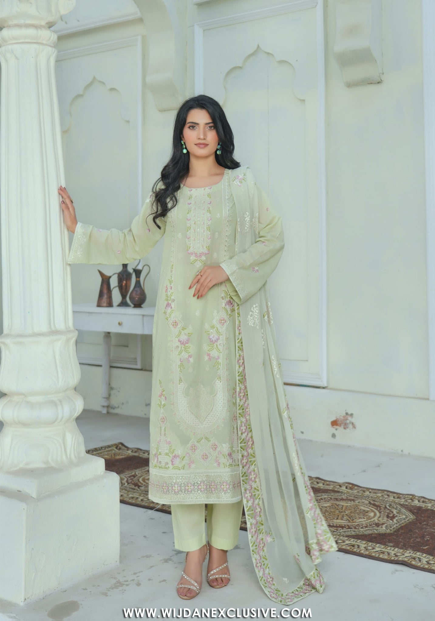 Dhamak by Wijdan | Unstitched Premium Fancy Collection - 2026 DH26PF-05