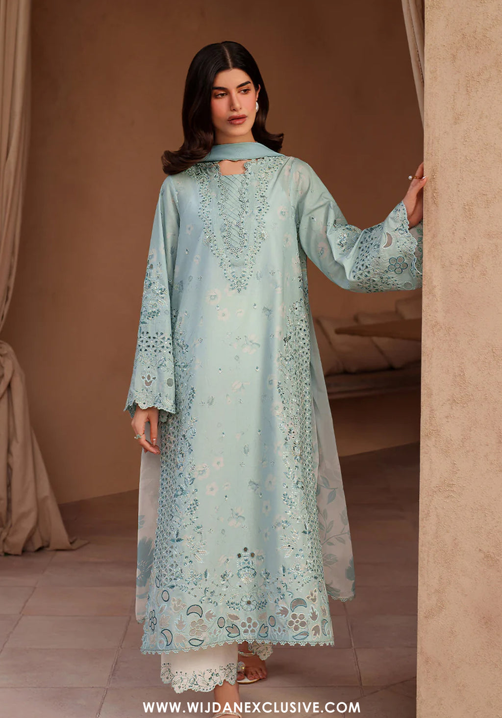 Iznik Unstitched Embroidered Eid Lawn Collection - 2026 (EL-05)