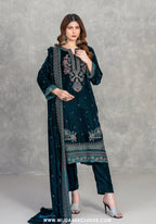 Sincera by Tawakkal | Unstitched Fancy Embroidered Velvet Collection - 2026 (D-5709)