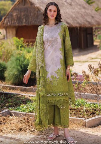 Combination Un-Stitched Lawn Collection'25 Vol-01 by Charizma D-05