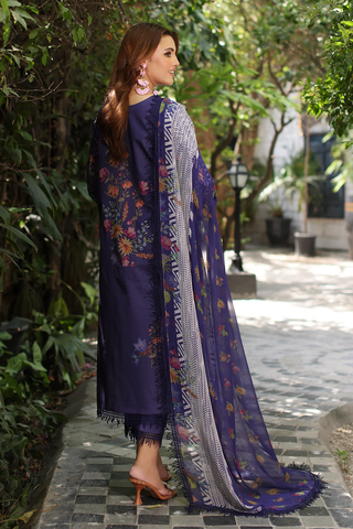 Charizma C Prints - Printed Lawn Collection'25 Vol-01 D-05