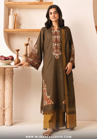 Rizil Embroidered Fancy Lawn Collection - 2025 D-432