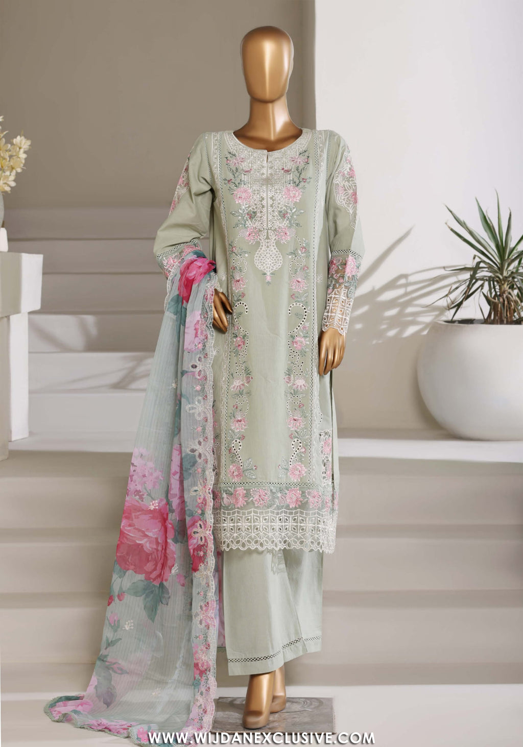 Sadabahar Luxury Stitched Embroidered Festive Vol-01 Collection - 2026 (PISTA)