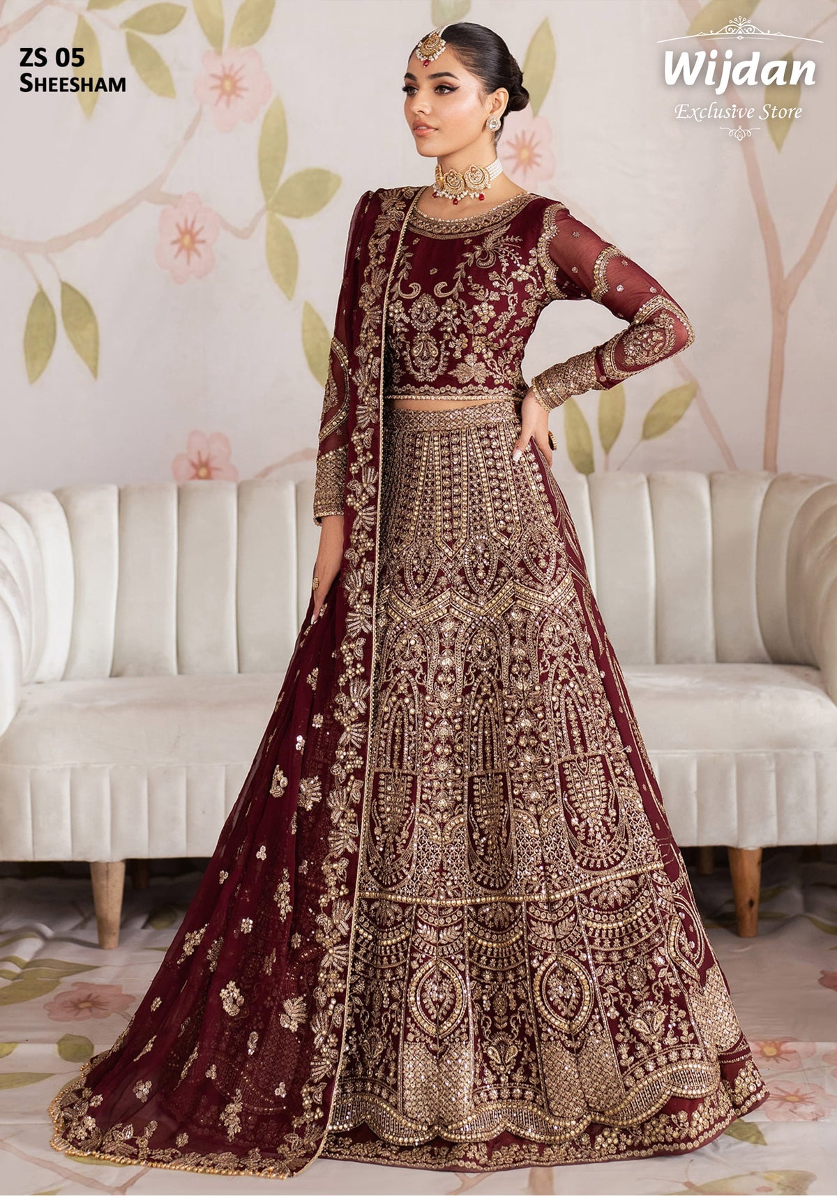 Shehnai Luxury Wedding Formals'25 by Zarif ZS-05