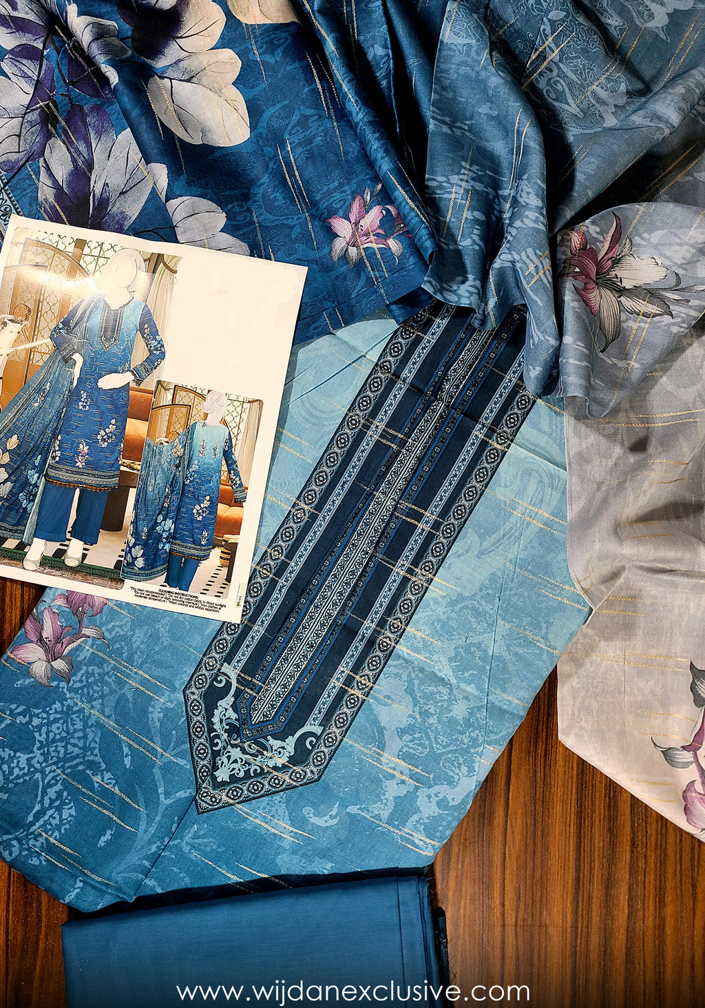 Wijdan Brosha Printed Lawn Collection D-05