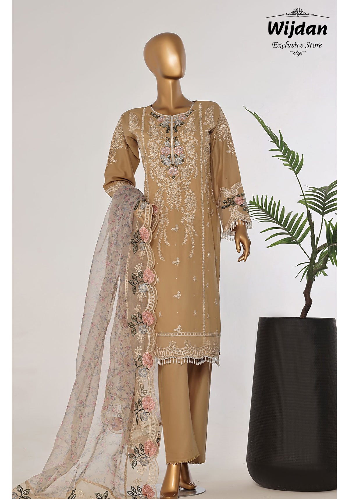 Mahlaka Festive Embroidered Formal Pret Vol-02 by Amna Khadija D-05