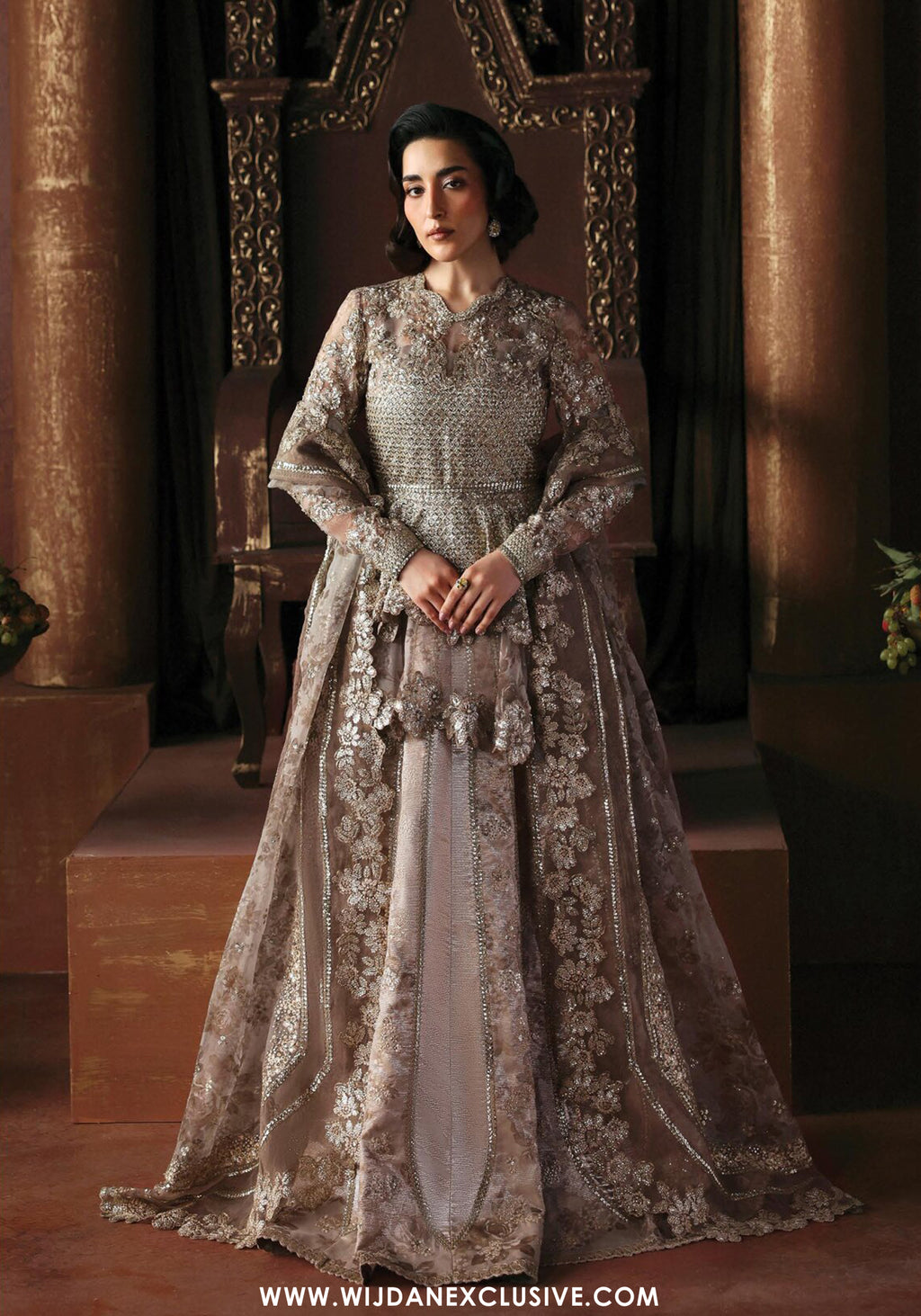 La Fuchsia by Afrozeh | Unstitched  Embroidered Festive Formal Collection - 2026 (PRIESTESS)