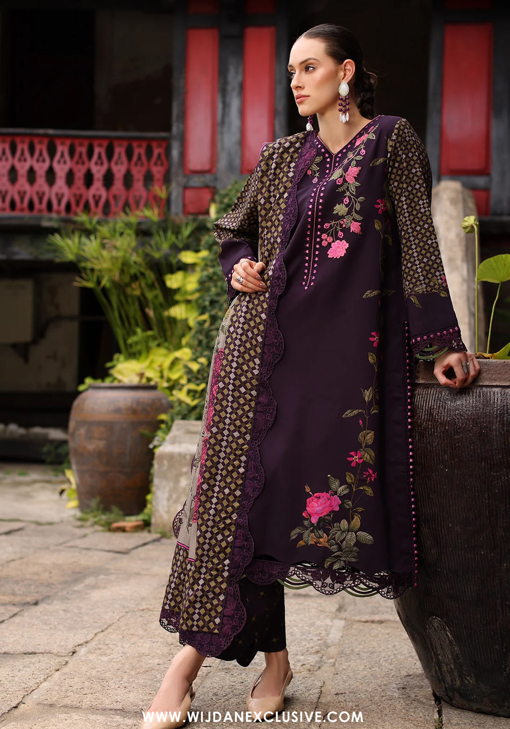 Combination by Charizma | Unstitched Embroidered Linen Collection - 2026 (CCW7-05)