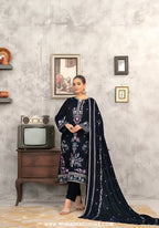 Yaadein by Tawakkal | Unstitched Fancy Heay Emb Velvet Collection - 2026 (D-5939)