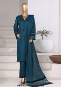 Sadabahar Stitched Cross Texture with Velvet Winter Collection - 2025 (ZINC)