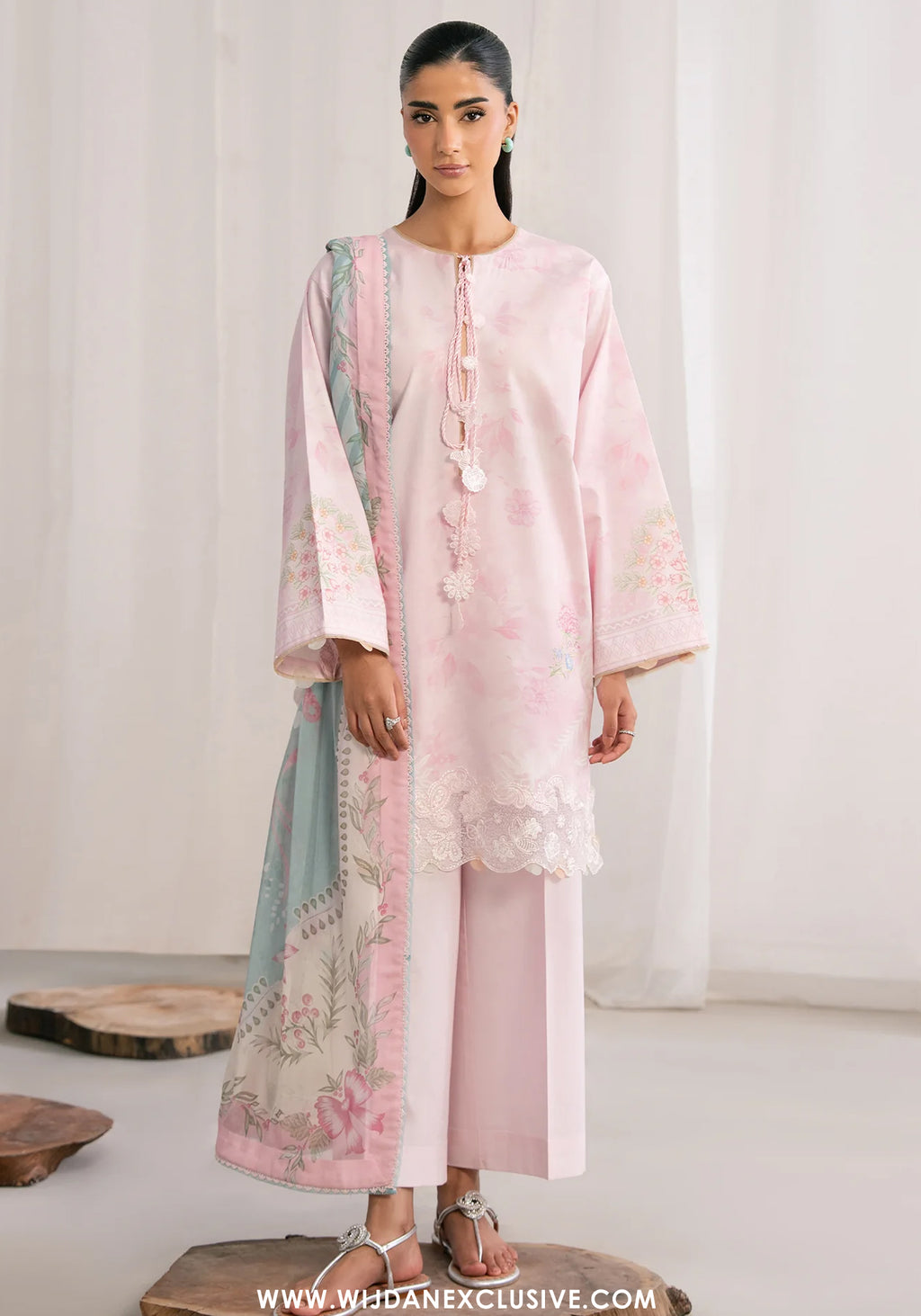 Nysa by Seran | Unstitched Printed & Embroidered Cambric Collection'26 (AVELIE)