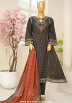 Bin Saeed Stitched Luxury Festive Embroidered Frock 3pc Collection - 2026 (D-05)