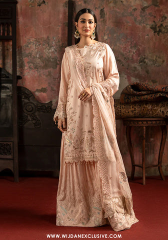 Zarqon by Zebtan | Unstitched Luxury Essential Collection - 2025 ZQ-08