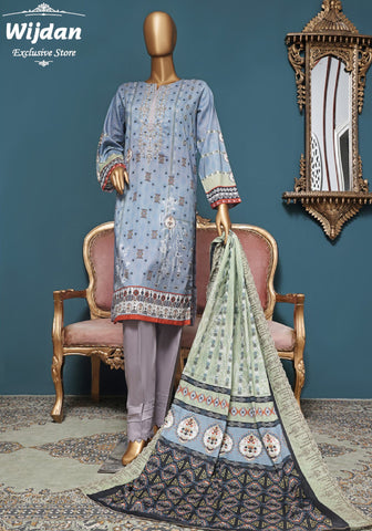 Aniiq Unstitched Embroidered Lawn Collection D-23405