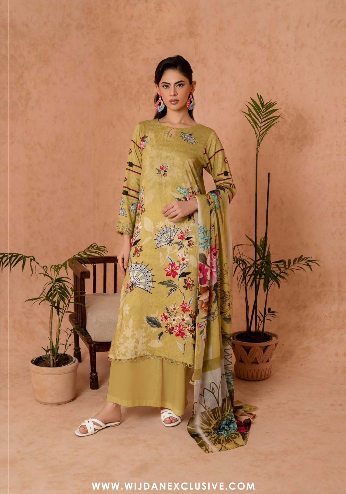 Mahay M.Prints Unstitched Digital Printed Viscose Collection - 2025 D-07