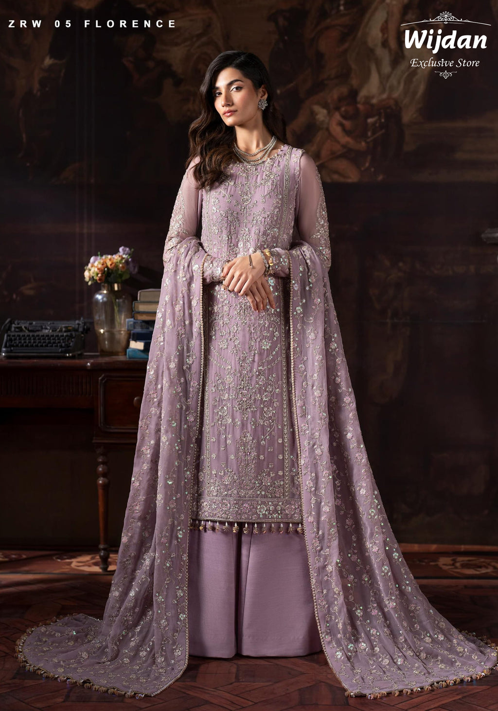 Rouge Wedding Formals'24 by Zarif ZRW-05