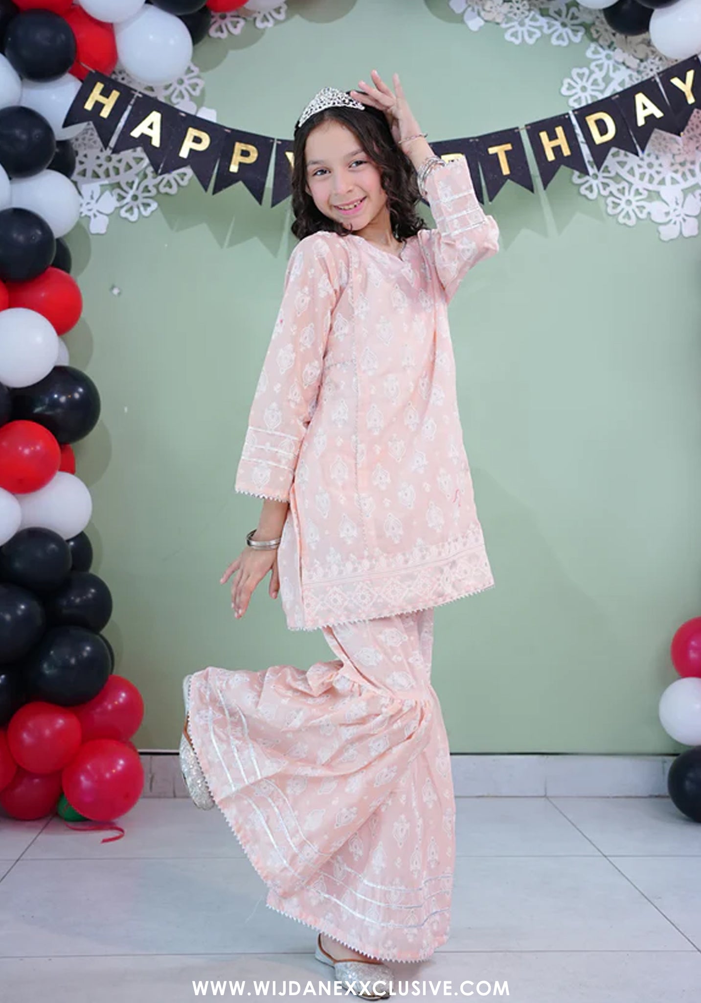 Aloo Meeru Hammi by Amna Khadia | Stitched Kids 2pc Cotton Eid Collection - 2026 (D-09)