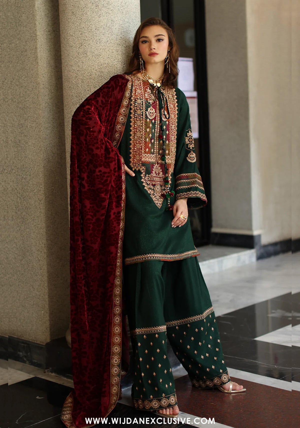 Poshima by Charizma | Unstitched Embroidered Leather Vol-III Collection - 2025 PSW5-17