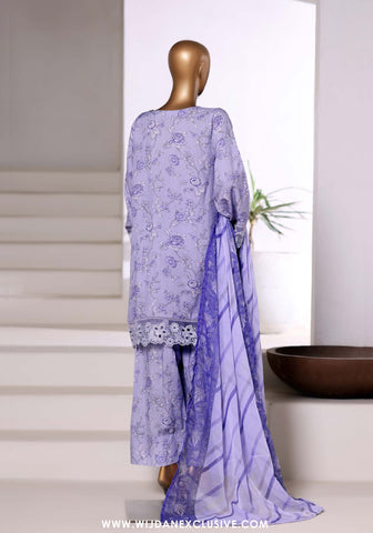 Malika by Sadabahar | Stitched Viscose Farshi Shalwar Vol-II Collection - 2025 (LILAC)