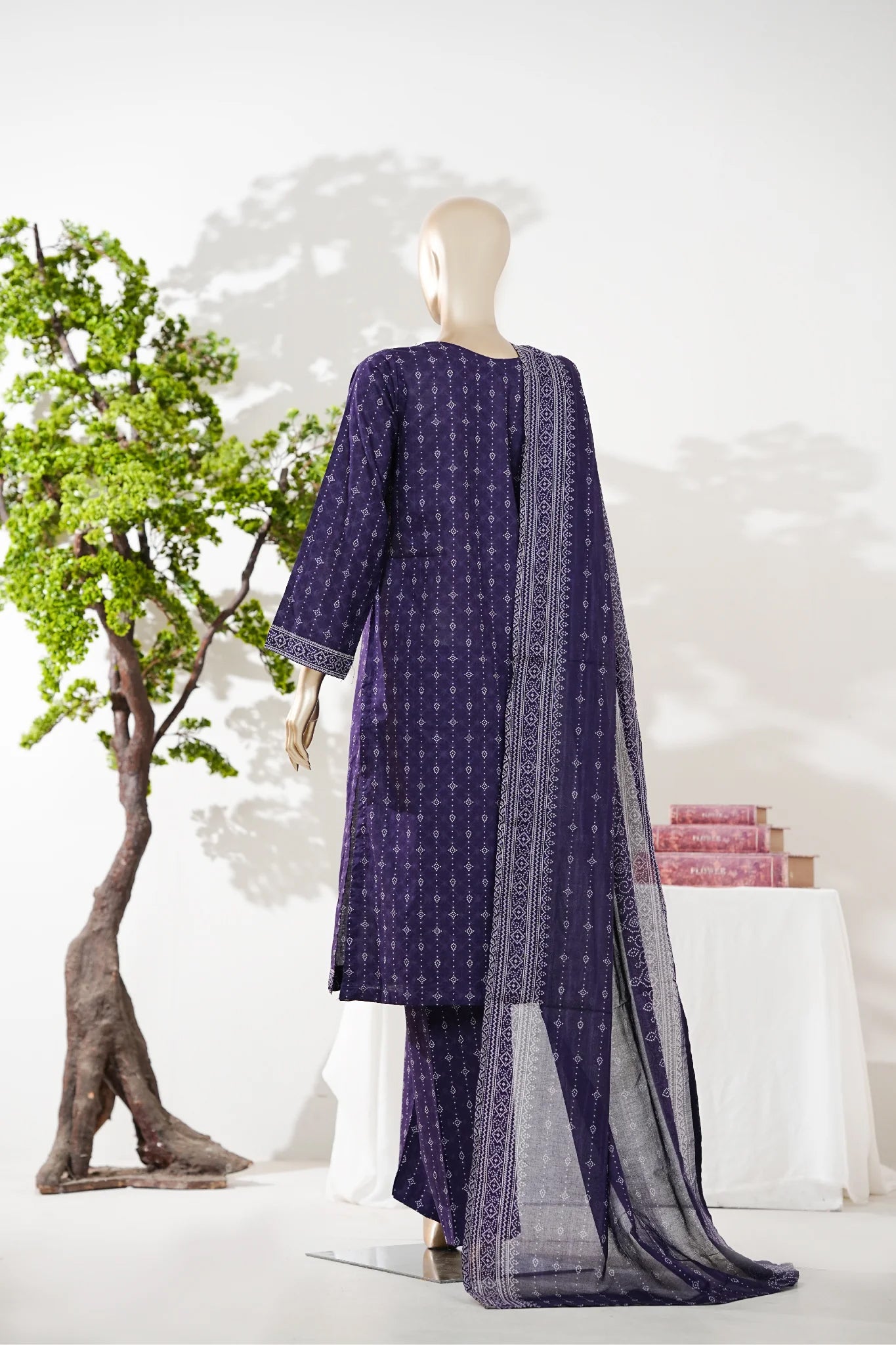 Bin Saeed Stitched Exclusive Printed Lawn Vol-06 Collection - 2026 (D-05)