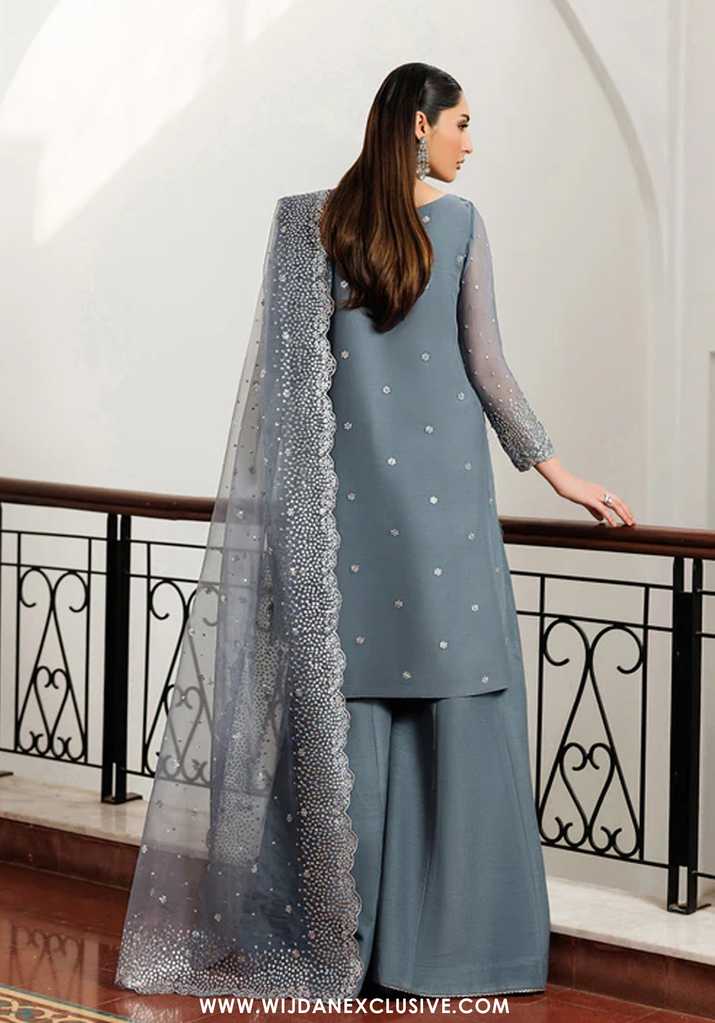 Nourah by Zarif | Unstitched Embroidered Formal Collection - 2026 (ZARMINA)